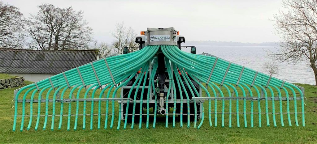 Agromiljø stripespreder modell 50