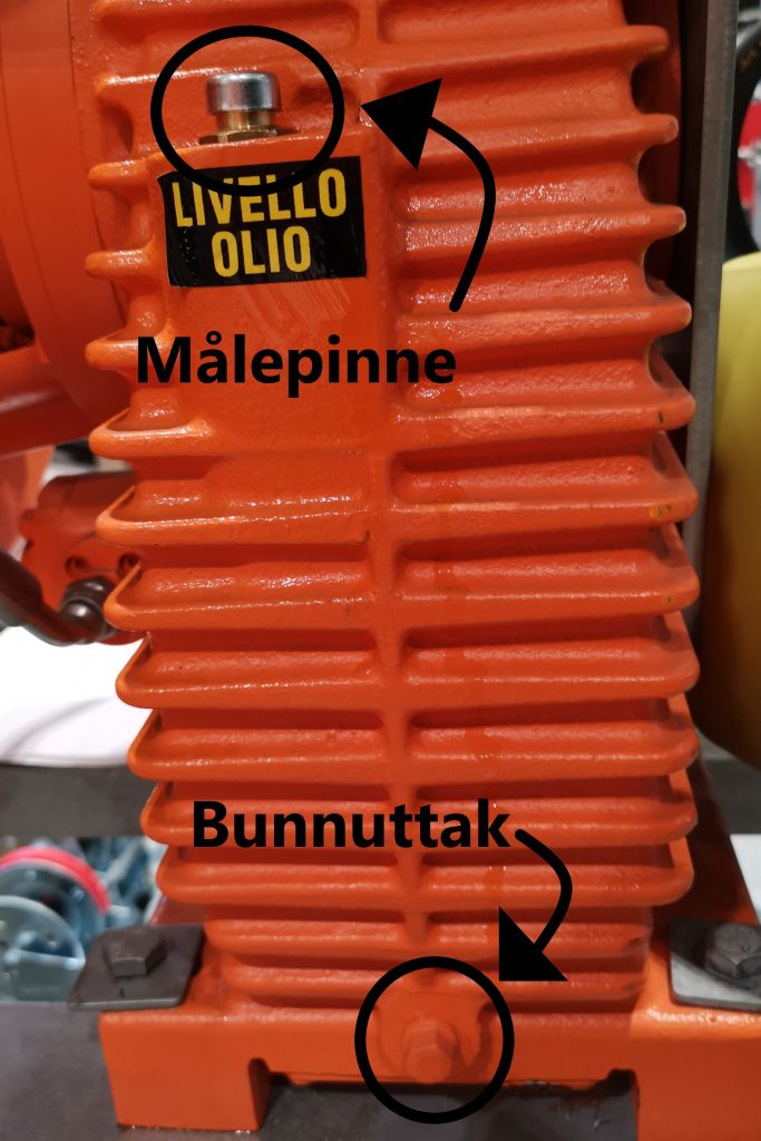 Målepinne og Bunnplugg svart